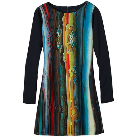 prAna Cece Dress - Women's-Indigo-Large