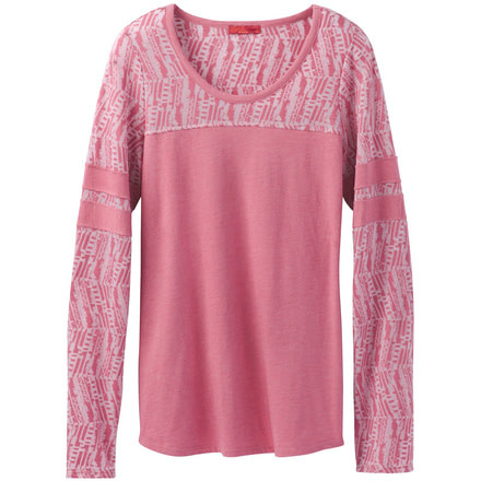 prAna Cleo Longsleeve Shirt - Women's-Red Slate-X-Small