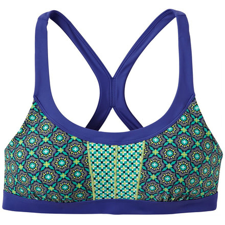 prAna Coralie Top - Women's -Cool Green Hyannis-Medium