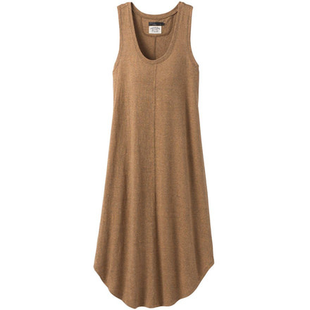 prAna Corrine Dress - Womens, Butterscotch Stripe, Medium, W31200995-BTST-M