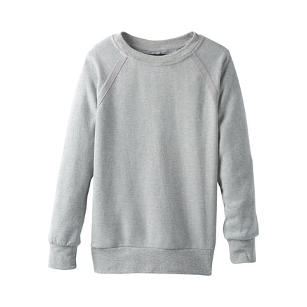 prAna Cozy Up Sweatshirt - Women's, Heather Grey, XSmall, W23180582-HTGY-XS