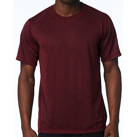 prAna Crux Crew T-Shirt - Men's-Rich Cocoa-Small