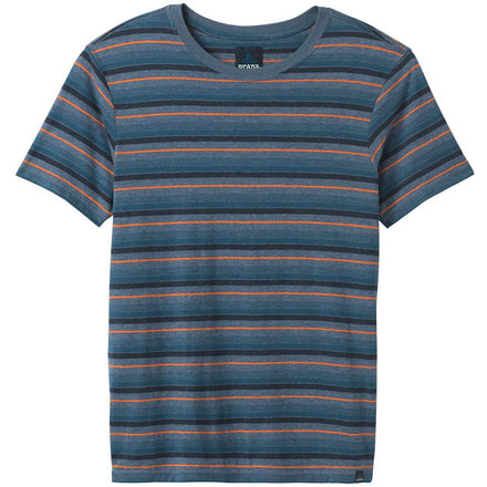 prAna Dustin Short Sleeve Crew - Mens, Nickel, Large, M13190579-NICK-L