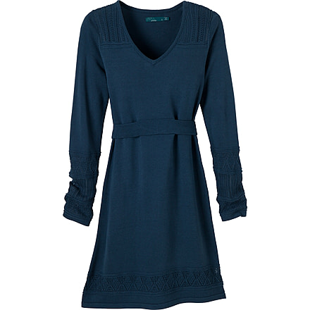 prAna Ella Sweater Dress - Women's-Blue Ridge-X-Small