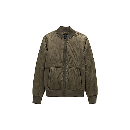 prAna Esla Bomber Jacket - Womens, Slate Green, Large, 1968741-300-L