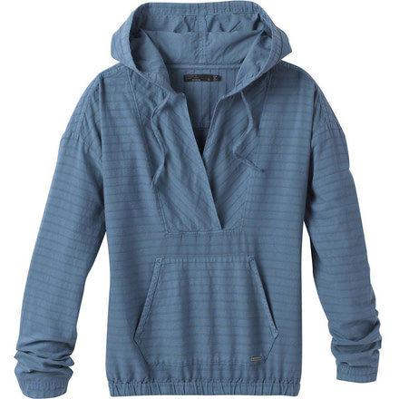 prAna Farin Pullover - Womens, Nickel, Medium, W21200983-NICK-M