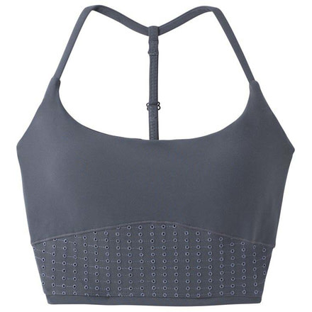 prAna Faro Bralette - Womens, Chalkboard, Large, W11202034-CHBD-L
