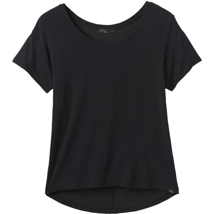 prAna Foundation Slouch Top - Womens, Black, Medium, W11202004-BLK-M