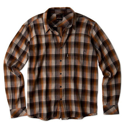 prAna Foxglove Longsleeve Shirt - Men's-Brown-Small