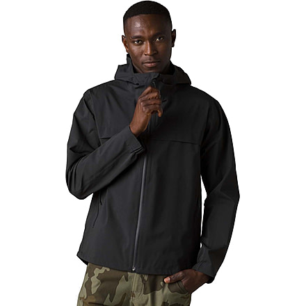 prAna Friction Rain Jacket - Mens, Black, M, 1967841-001-M