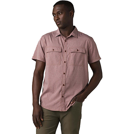 prAna Garvan Short Sleeve Shirt - Mens, Manzanita, S, 1965641-201-ST-S