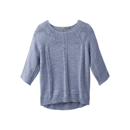 prAna Getup Sweater Womens, Fairhope Blue, Medium, W21180365-FABL-M