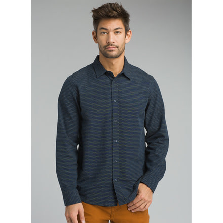 prAna Graden Long Sleeve Shirt - Men's, Nautical, Small, M23180498-NAU-S
