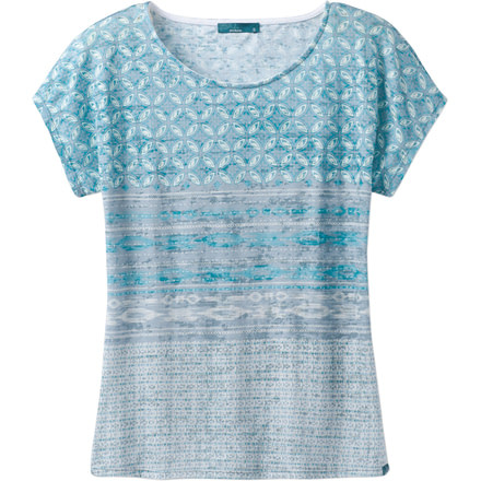 prAna Harlene Top - Women's-Mood Indigo Milos-Large