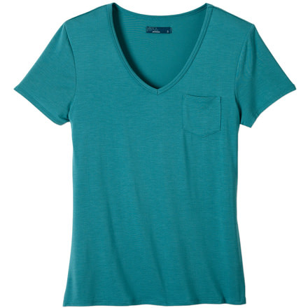 prAna Hildi Top - Women's -Retro Teal-X-Large