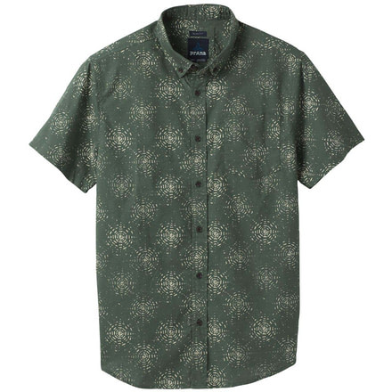 prAna Hillsdale Slim Fit Shirt - Mens, Canopy, Medium, M11202529-CANO-M