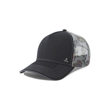 prAna Idalis Trucker Cap - Women's, Black Grey, One Size, U5IDAL116-BKGY-O/S