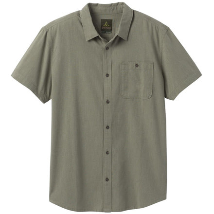 prAna Jaffra Shirt - Mens, Rye Green, Large, M11191528-RYGR-L