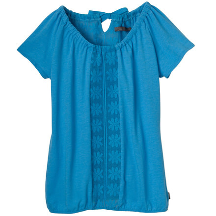 prAna Jana Top - Women's -Azure-X-Small