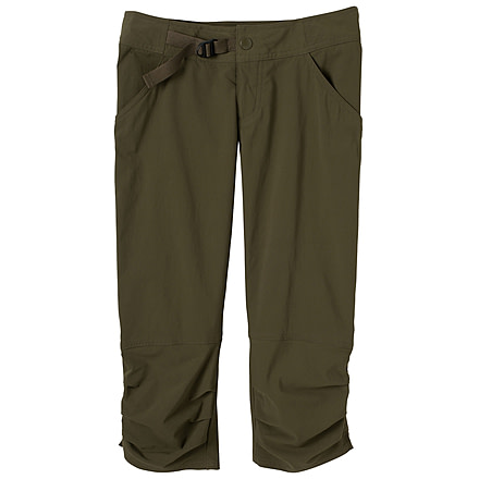 prAna Jasmine Knicker - Women's-Cargo Green-Regular Inseam-10