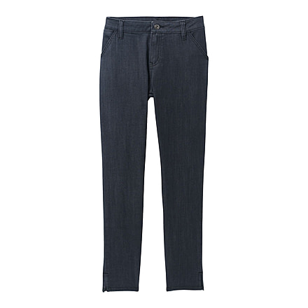 prAna Kayla Crop Chino - Womens, Denim Solid, 6, 1968391-400-6