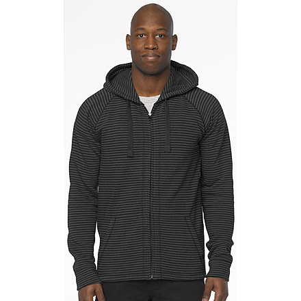 prAna Kennet Full Zip Hoodie - Men's-Charcoal-Small