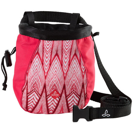 prAna Large Chalk Bag with Belt - Women's-Azalea Feather