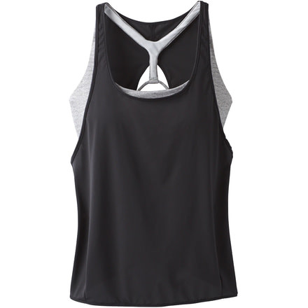 prAna Laria Tankini - Womens, Black, Extra Small, W11191245-BLK-XS
