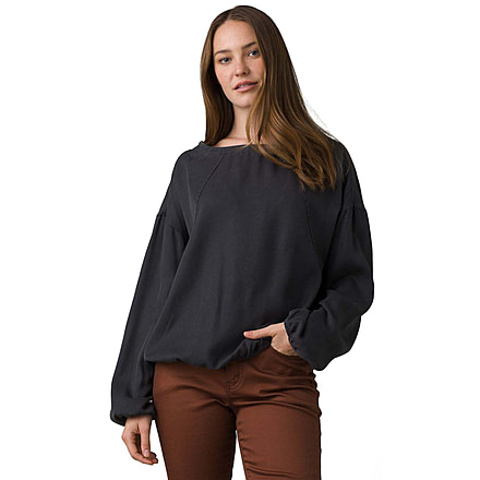 prAna Lavendar Bay Top - Womens, Coal, XS, 1970531-020-XS