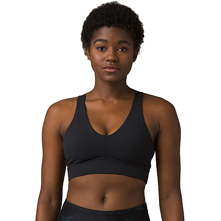 prAna Layna Bra, Black, Medium, 1963331-001-M