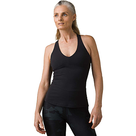 prAna Layna Bra Tank, Black, XSmall, 1963291-002-XS