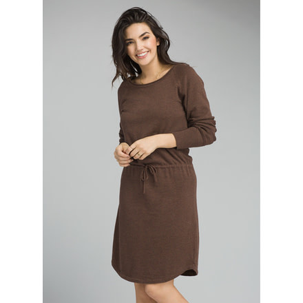 prAna Leigh Dress - Women's, Wedged Wood Heather, XSmall, W33180545-WDHT-XS
