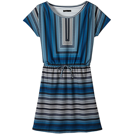 prAna Lindy Dress - Women's-Mosaic Blue-Medium