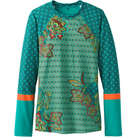 prAna Lorelei Sun Top - Women's-Dragonfly Fleur D'amour-Large