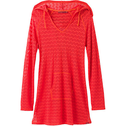prAna Luiza Tunic - Women's -Electric Orange-Small