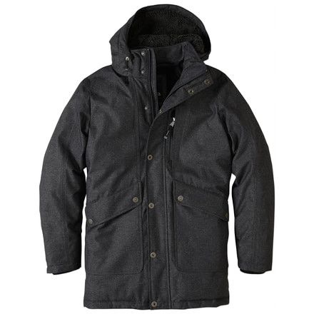 prAna Merced Jacket - Men's-Black Heather-Medium
