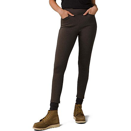 prAna Monte Baldo Legging Pants, Black Olive, Medium, 1961491-300-RG-M