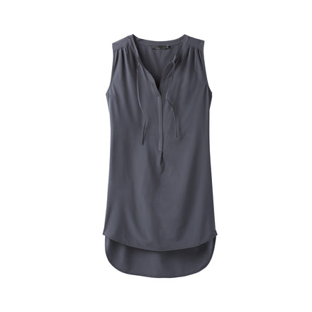prAna Natassa Tunic Womens, Coal, Medium, W11180382-COAL-M
