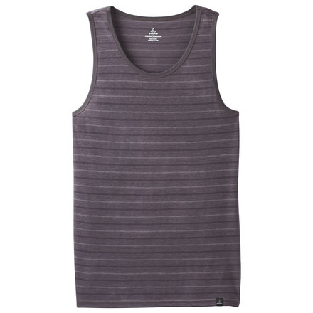 prAna Neriah Tank - Mens, Granite Stripe, Small, M11191452 -063-S