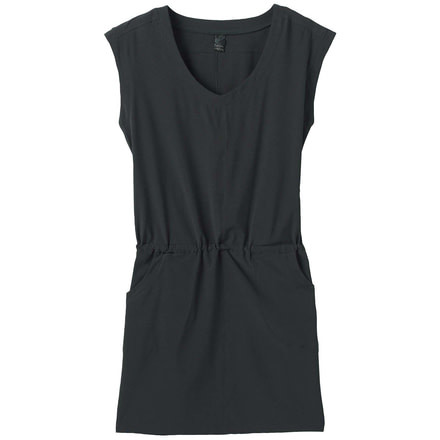 prAna Norma Dress - Womens, Black, Medium, W31202068-BLK-M