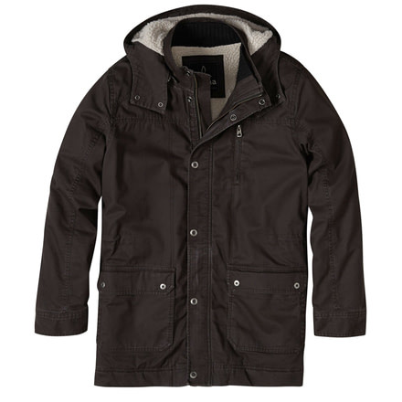 prAna Parka - Men's-Charcoal-Medium
