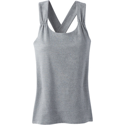 prAna Phoebe Top - Women's-Heather Grey-Large