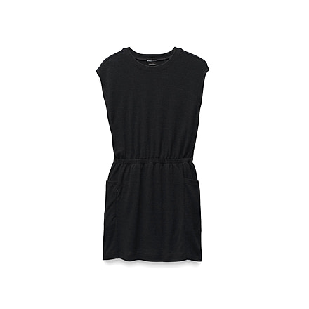 prAna Cozy Up Cut Out Dress - Womens, Charcoal Heather, L, 2057011-020-L