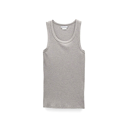 prAna Foundation Rib Tank - Womens, Heather Grey, M, 1971001-020-M