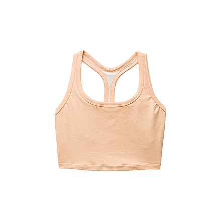 prAna Heavana Racerback Bralette - Womens, Aura Glow Heather, S, 2066831-800-S