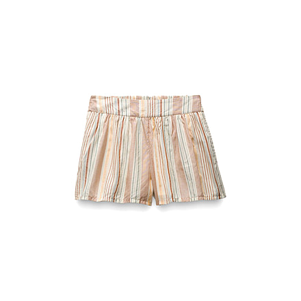 prAna Iguala Short - Womens, Clay Stripe, XL, 2057101-200-XL
