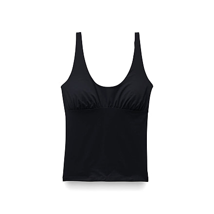 prAna Mallorca Tankini Top- Womens, Black, L, 2063801-001-L
