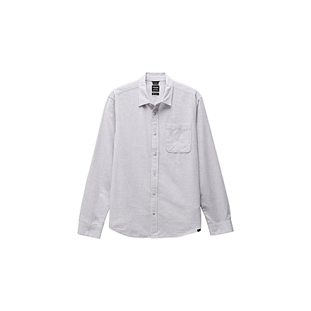 prAna Porto Vista Shirt - Mens, Silver Spray, M, 2063861-020-ST-M