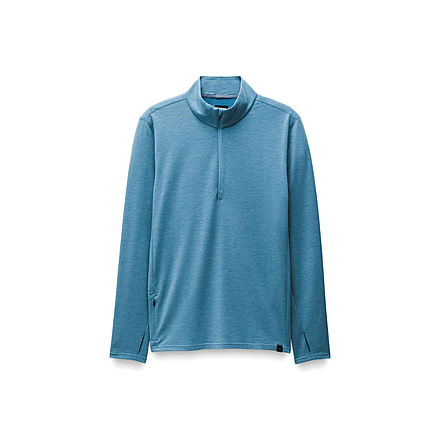prAna prAna Altitude Tracker 1/4 Zip II - Mens, High Tide, XL, 1972591-404-ST-XL