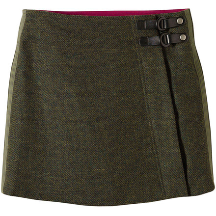 prAna Quincy Skirt - Women's -Dark Olive-Medium